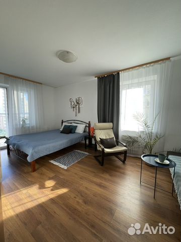 

1-к. квартира, 40 м², 2 кровати