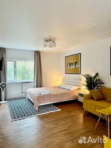 

Квартира-студия, 35 м², 2 кровати