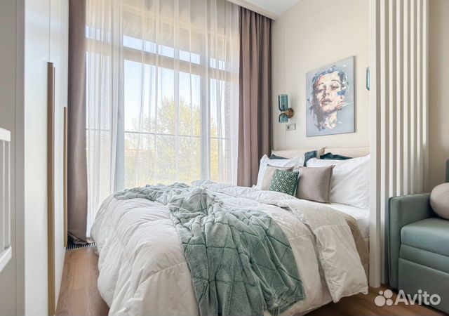 

Квартира-студия, 18 м², 2 кровати