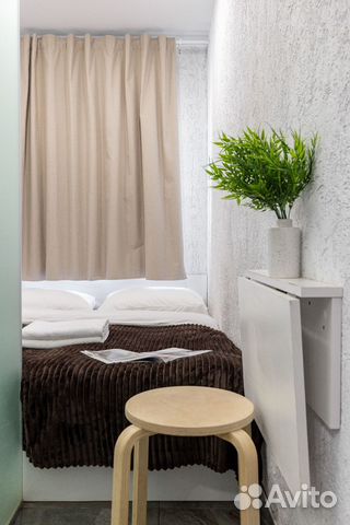 

Квартира-студия, 12 м², 1 кровать