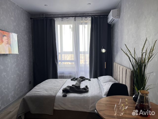 

Квартира-студия, 35 м², 1 кровать