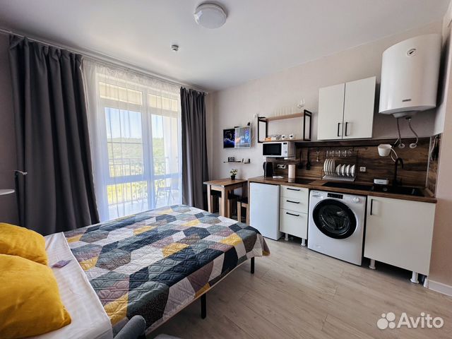 

Квартира-студия, 20 м², 2 кровати