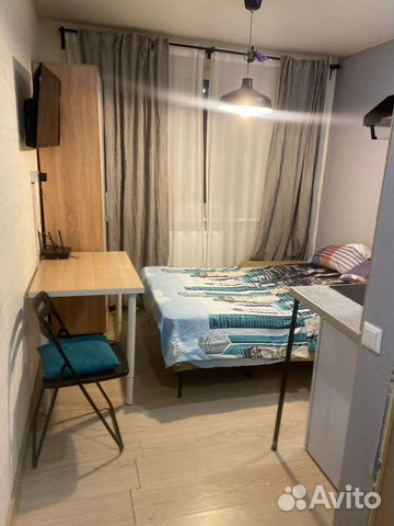 

Квартира-студия, 16,7 м², 1 кровать