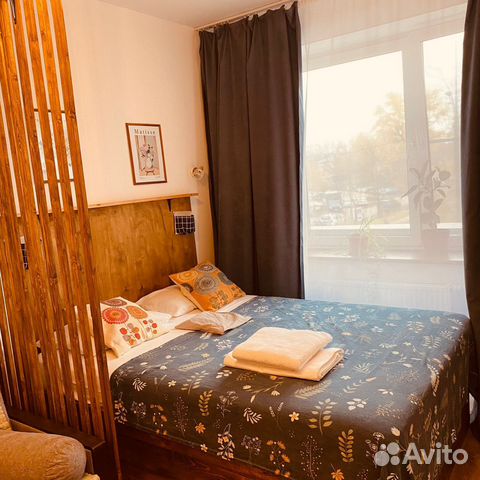 

Квартира-студия, 20 м², 2 кровати