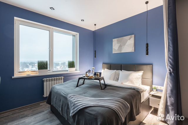 

Квартира-студия, 35 м², 2 кровати