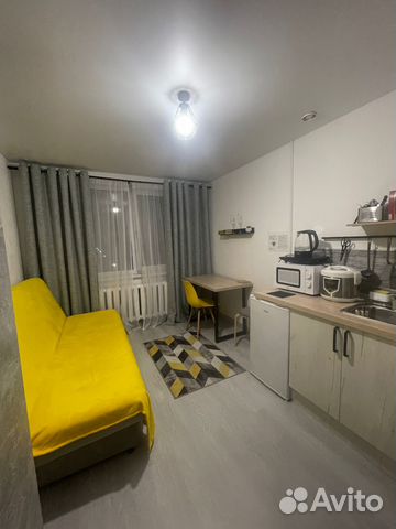 

Квартира-студия, 17 м², 1 кровать