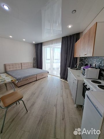 

Квартира-студия, 30 м², 1 кровать