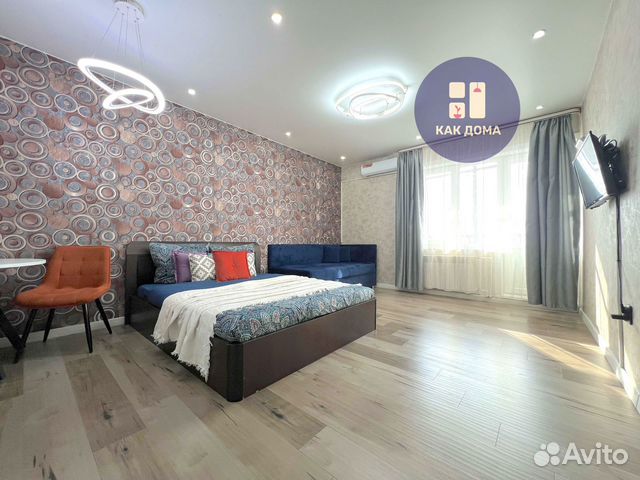 

Квартира-студия, 35 м², 2 кровати