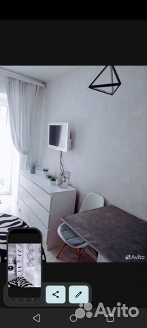 

Квартира-студия, 30 м², 1 кровать