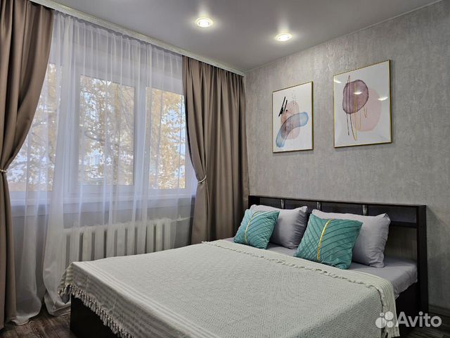 

1-к. квартира, 32 м², 2 кровати