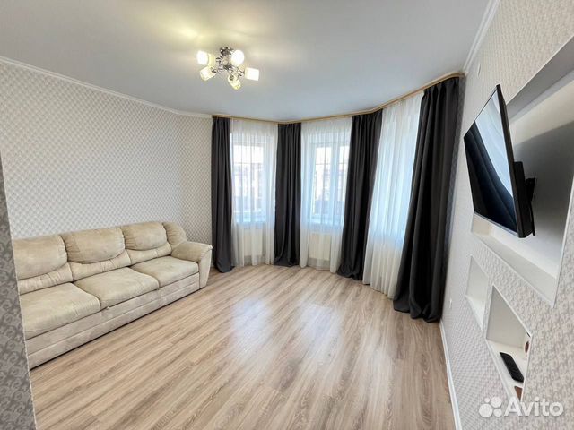 

1-к. квартира, 52 м², 2 кровати