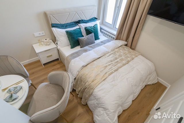 

Квартира-студия, 14 м², 1 кровать