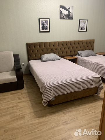

1-к. квартира, 37 м², 3 кровати