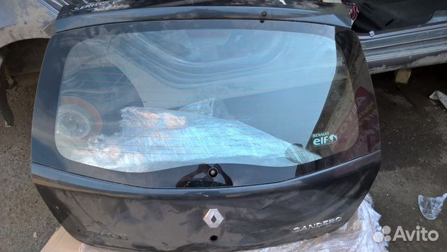 Крышка багажника renault sandero Крышка багажника renault sandero