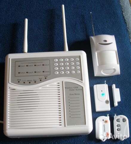 Беспроводная сигнализация GSM для дома, дачи, гара