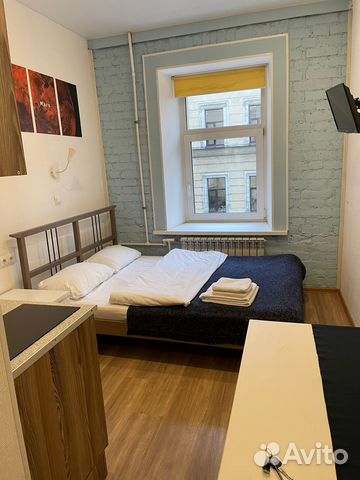 

Квартира-студия, 15 м², 1 кровать