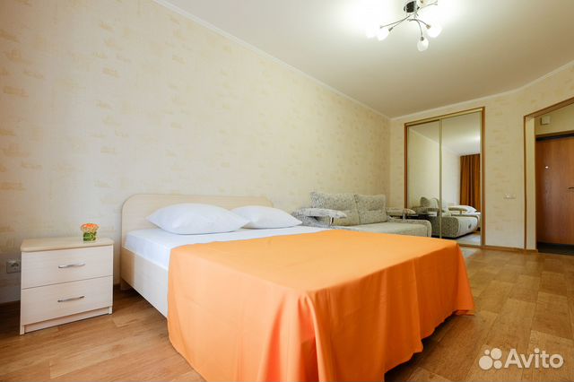 

1-к. квартира, 42 м², 2 кровати