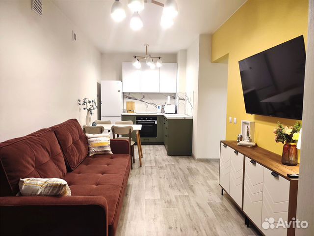 

2-к. квартира, 40 м², 2 кровати