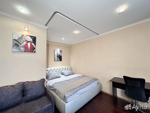 

Квартира-студия, 39 м², 2 кровати