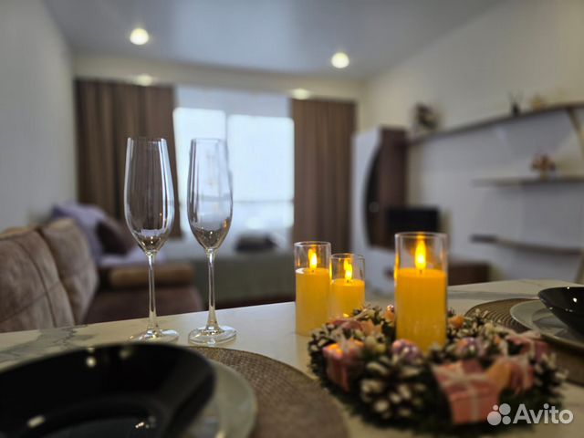 

Квартира-студия, 32 м², 2 кровати