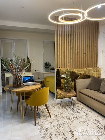 

Квартира-студия, 35 м², 2 кровати