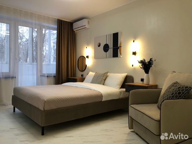 

1-к. квартира, 28 м², 2 кровати
