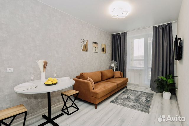 

1-к. квартира, 40 м², 2 кровати