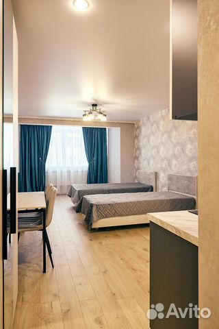 

Квартира-студия, 35 м², 3 кровати