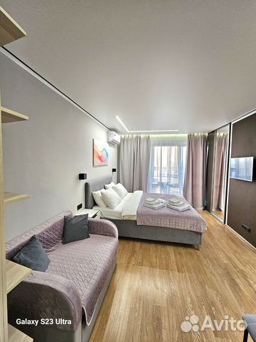 

Квартира-студия, 32 м², 2 кровати
