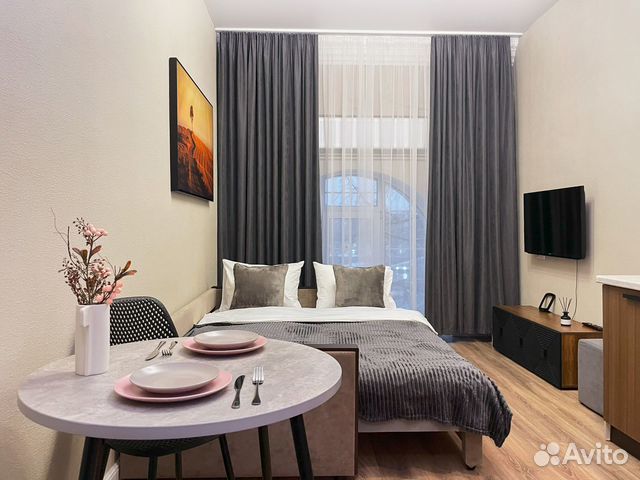 

Квартира-студия, 20 м², 1 кровать