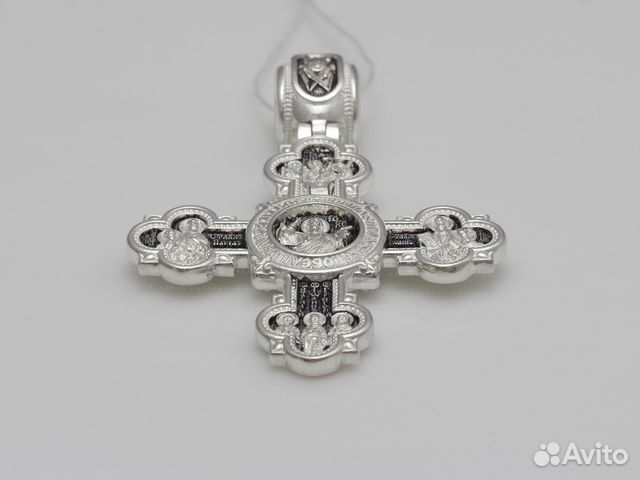 708. Нательный авторский серебряный крест 708. Нательный авторский серебряный крест