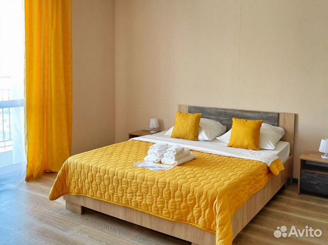 

Квартира-студия, 35 м², 1 кровать