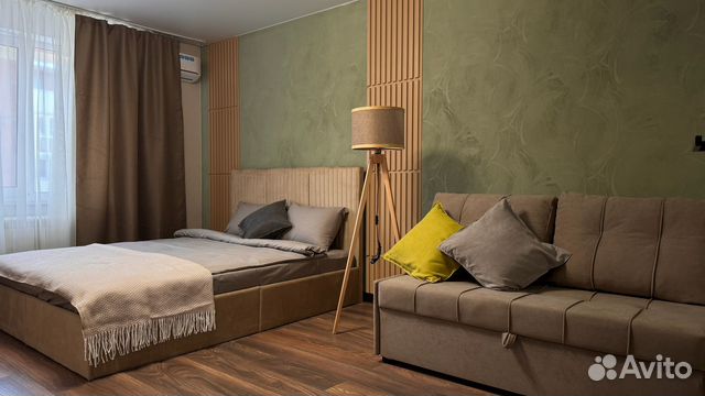 

1-к. квартира, 39 м², 2 кровати