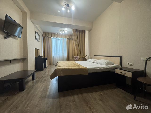 

Квартира-студия, 45 м², 2 кровати