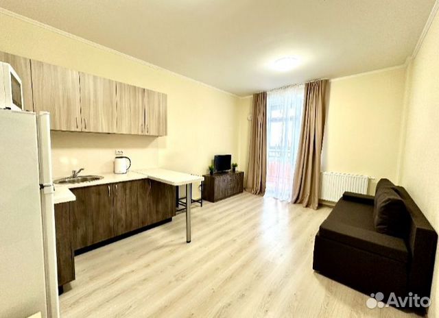 

Квартира-студия, 35 м², 1 кровать
