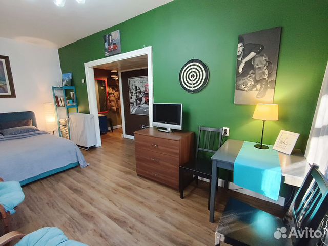 

1-к. квартира, 30,5 м², 1 кровать