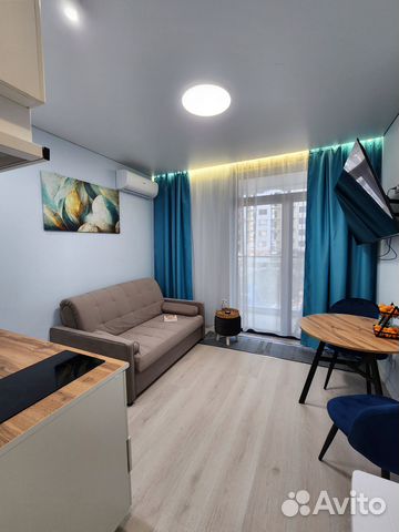 

Квартира-студия, 15,6 м², 1 кровать