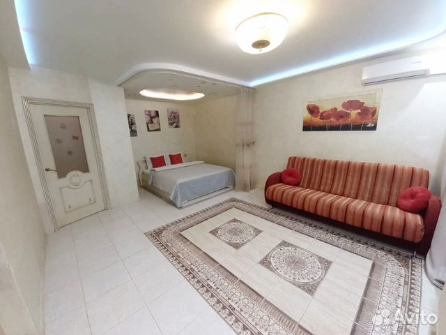 

1-к. квартира, 45 м², 2 кровати