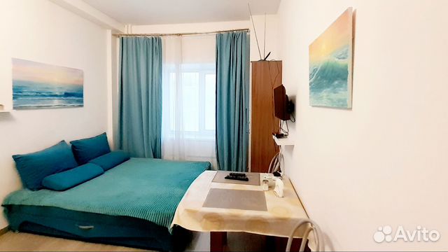 

Квартира-студия, 15 м², 1 кровать