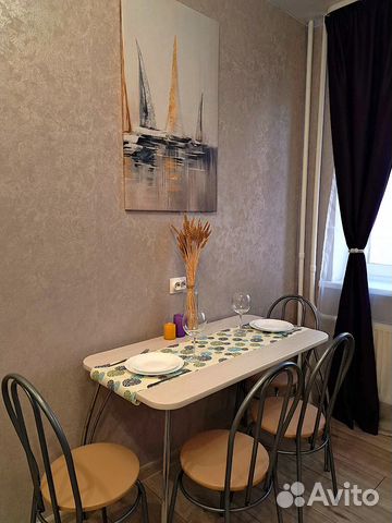 

Квартира-студия, 30 м², 2 кровати