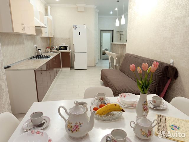 

1-к. квартира, 50 м², 2 кровати