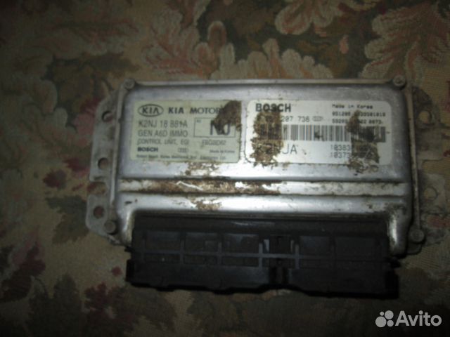 Киа спектра 2008 эбу двигателя K2NJ 18 881A
