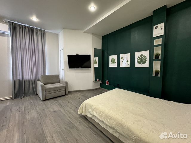

Квартира-студия, 26 м², 2 кровати