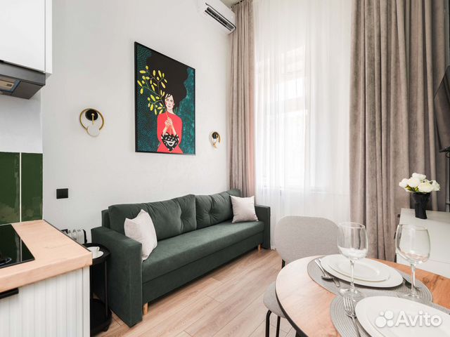 

Квартира-студия, 22 м², 2 кровати