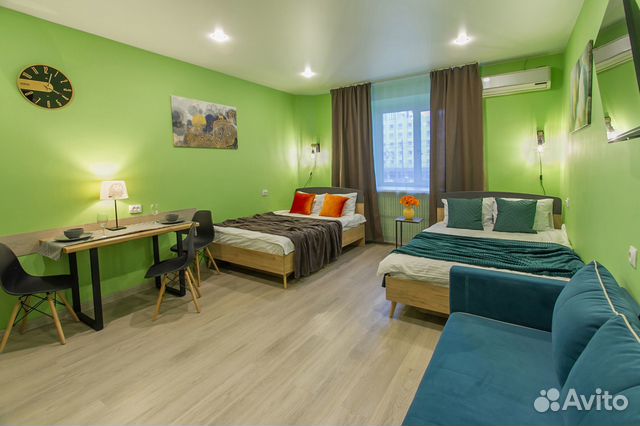 

Квартира-студия, 31 м², 4 кровати