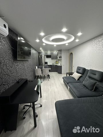 

1-к. квартира, 52 м², 2 кровати