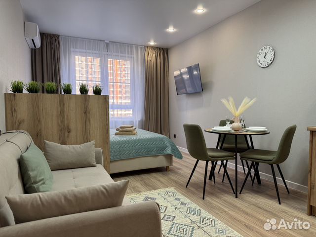 

Квартира-студия, 27,1 м², 2 кровати