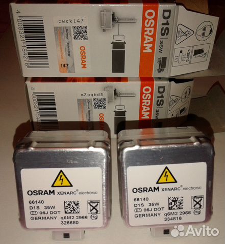 Ксеноновая лампа D1S Osram Xenarc 66140 Original Ксеноновая лампа D1S Osram Xenarc 66140 Original