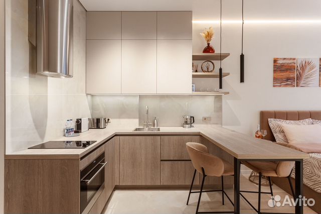 

Квартира-студия, 30 м², 2 кровати