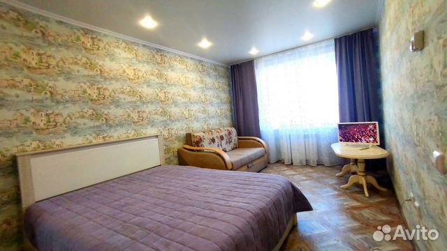 

1-к. квартира, 40 м², 3 кровати